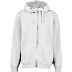 BASIC HOODY F ZIP - WHITE Standard Small1x1